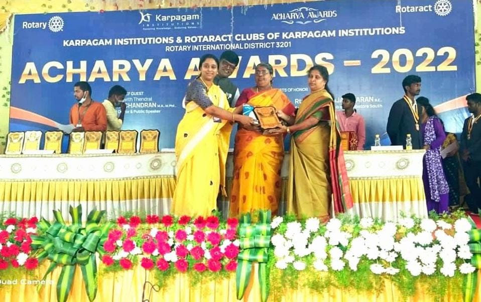 BEST PRINCIPAL AWARD