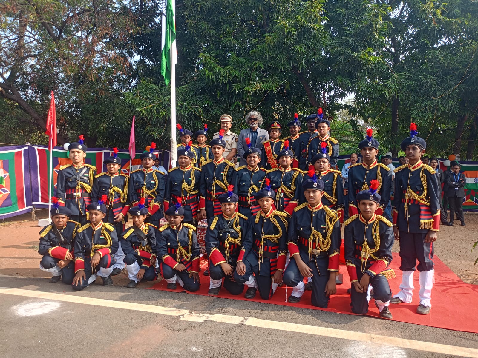 Our Band team performance -Republic Day celebration organised by Airport Authority of India.