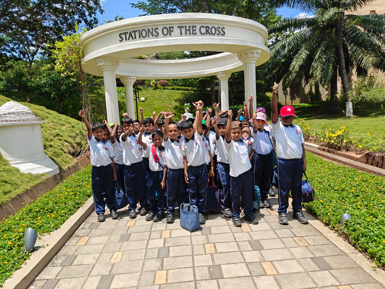 GRADE 2 HAD A SMALL TRIP TO BETHESDA PRAYER CENTRE , KARUNYA